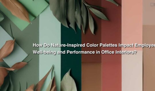How Do Nature-Inspired Color Palettes Impact Employee Well-being and Performance in Office Interiors?